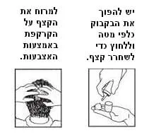 איך למרוח מינוקסידיל