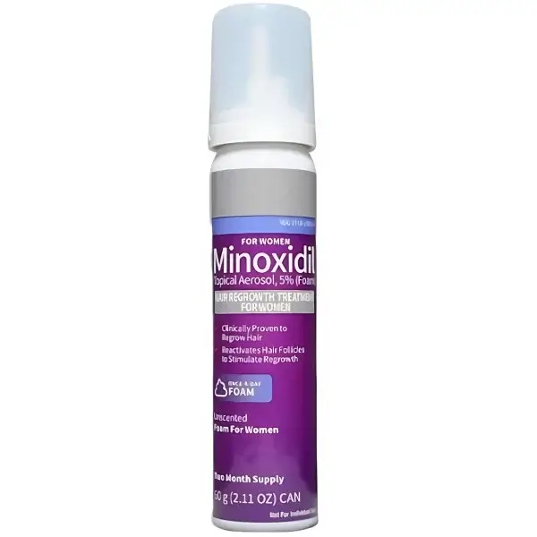 בקבוק מינוקסידיל קצף לנשים